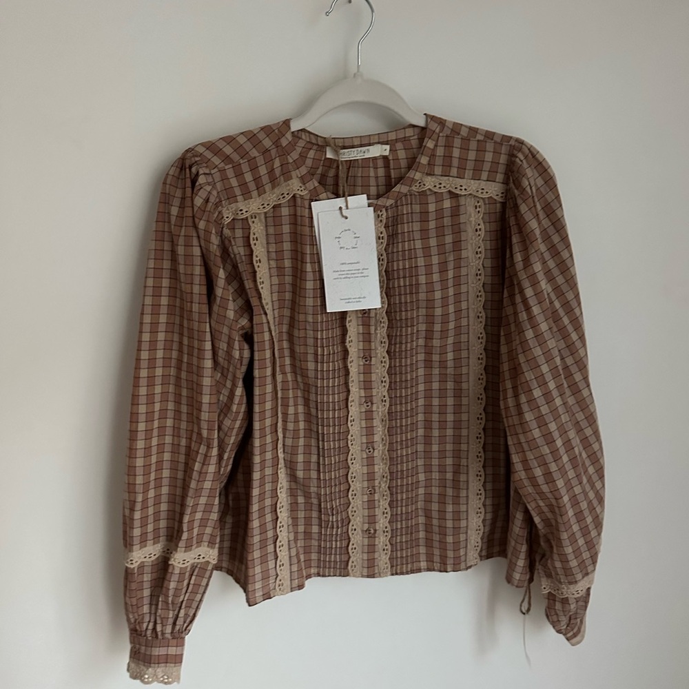 NWT Christy Dawn Madeline Blouse